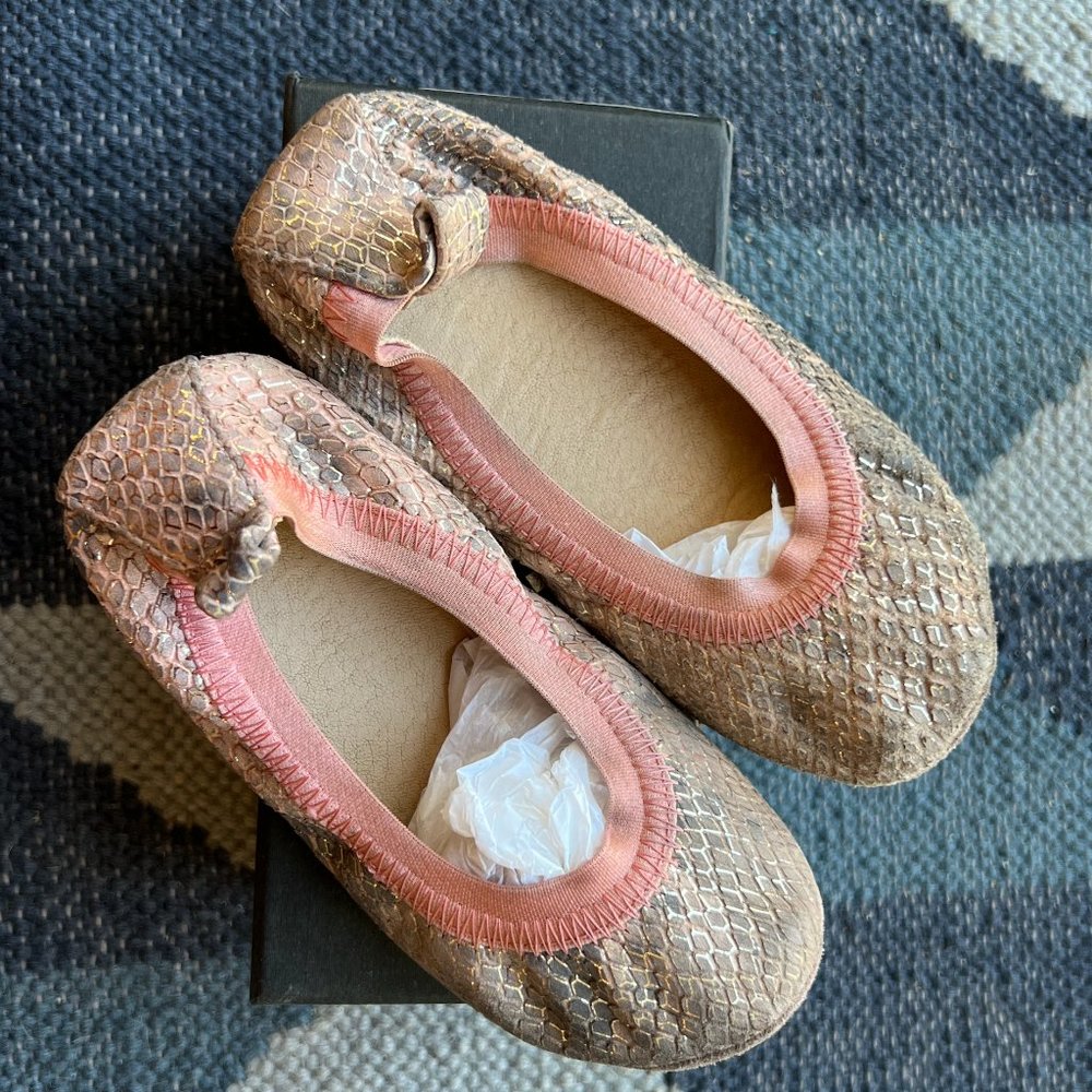 Yosi Samra "Sammie" Ballet Flat in Sugar Melon - 8C